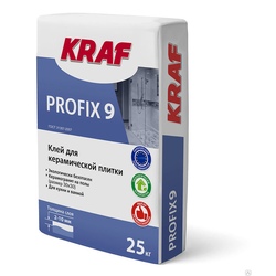 Клей для плитки KRAF Profix 9 (25кг)